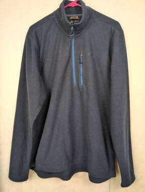Orvis waffle fleece quarter zip Size L‎ Navy blue Gorpcore Utility Outdoors